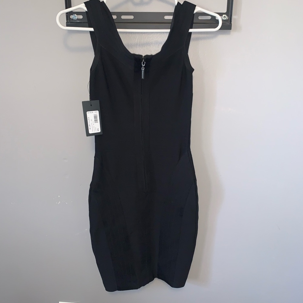 Black Marciano Kandice Bandage Dress